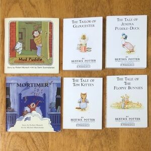 2 Robert Munsch Annikins & All 4 Peter Rabbit Miniature Collection 2 Books.